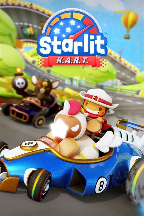 * Create your own tracks and share them online with other players. . Starlit kart